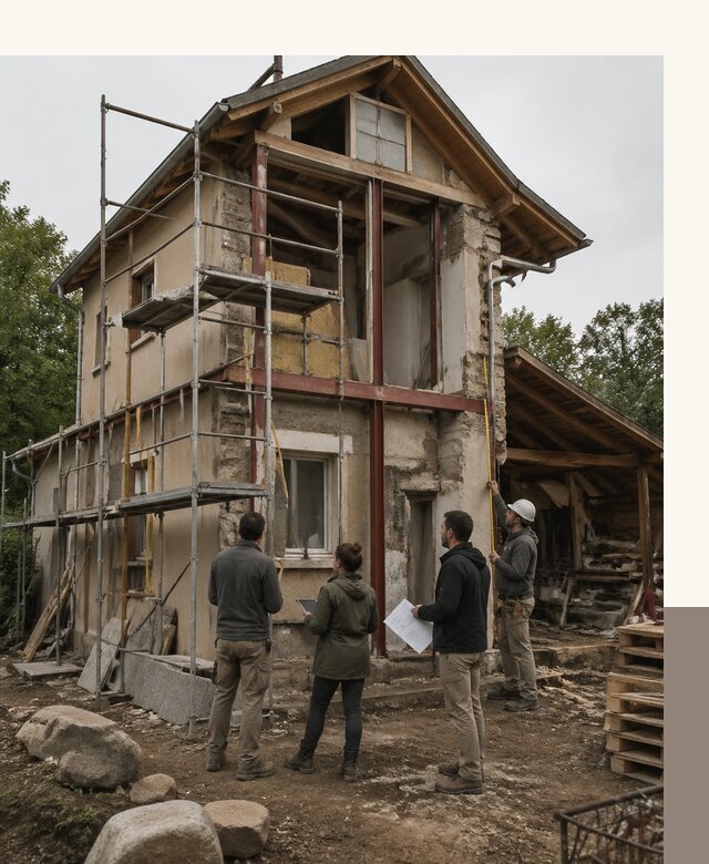 Реконструкция загородного дома под ключ в Чапаевске от бюро