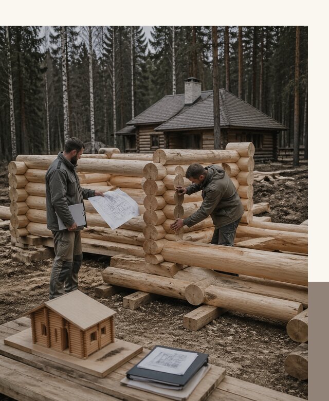 Проектирование и строительство домов из бревна в Чапаевске